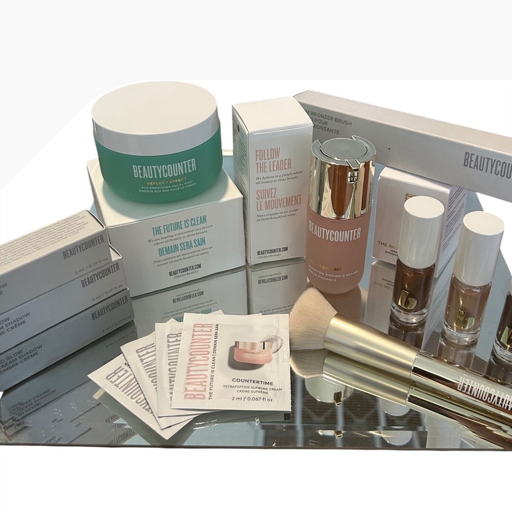 Beauty Counter Counter Blowout Bundle Skincare Eyes Professional Tools $298 MSRP